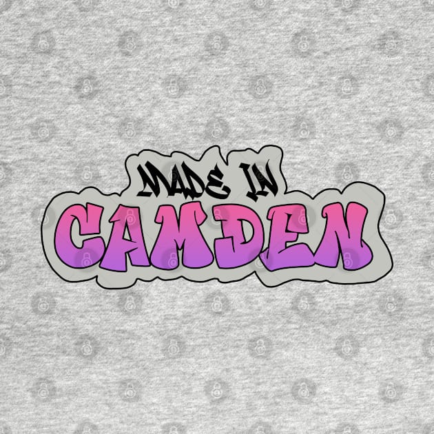 Made in Camden I Garffiti I Neon Colors I Pink by EverYouNique